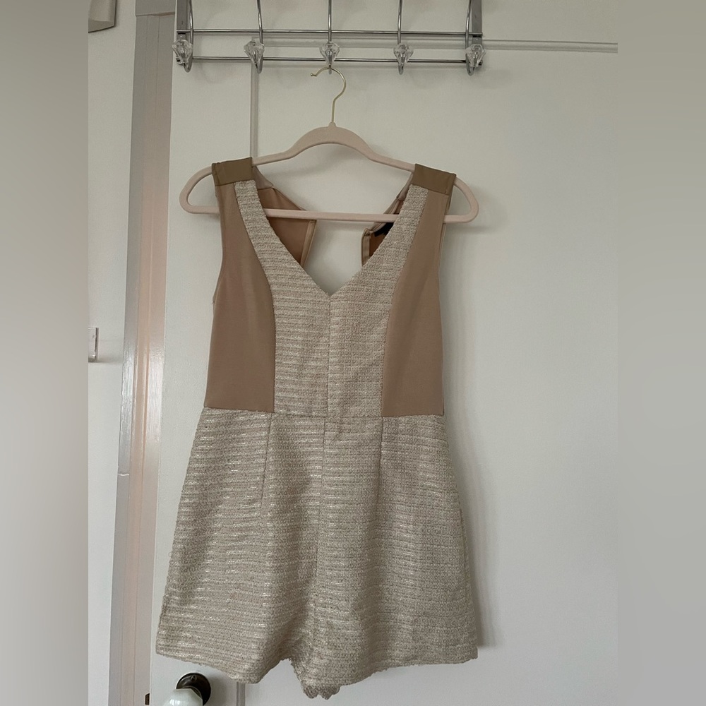 Size S Cream Romper